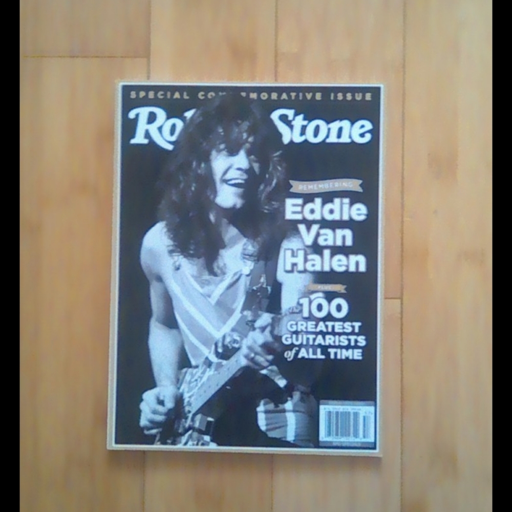 Eddie Van Halen commemorative mag
